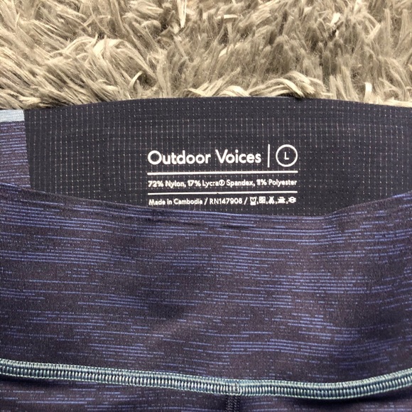 Outdoor voices leggings size L - Picture 2 of 3
